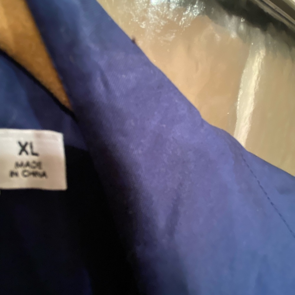 Navy Blue Spring Trench - Picture 8 of 13
